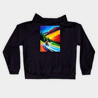 Motorcycle Ride Kids Hoodie